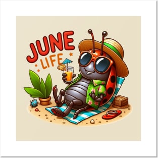 June Bug Posters and Art